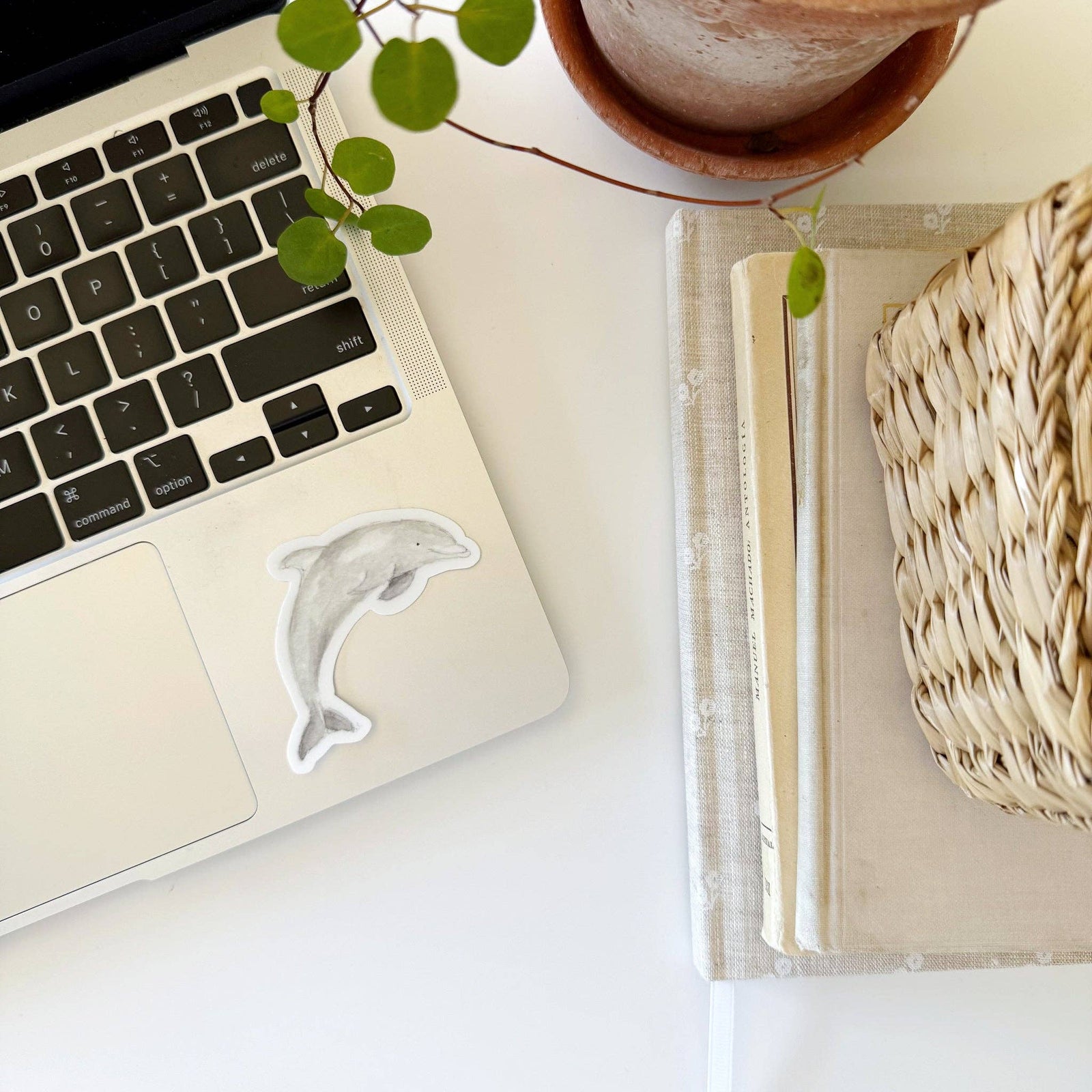 emily lex studio Cards Dolphin sticker