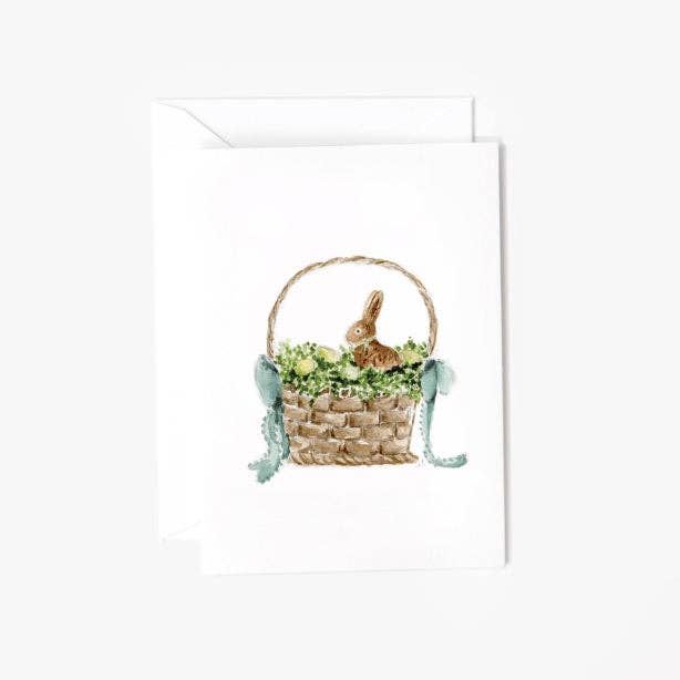 emily lex studio Cards Easter basket mini enclosure notecard