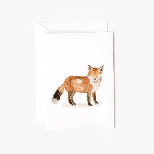 emily lex studio Cards Fox Mini Notecard