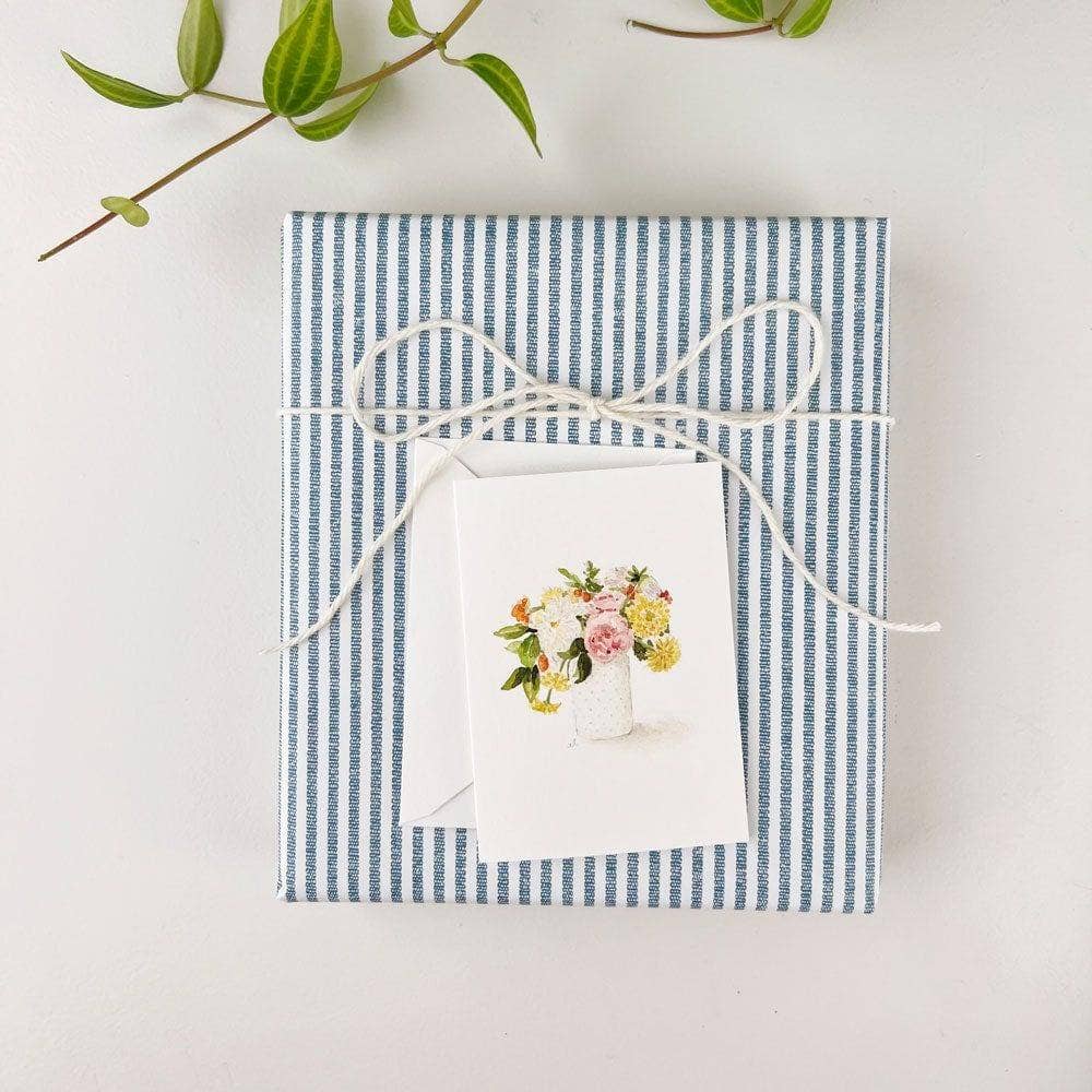emily lex studio Cards Hobnail Bouquet Mini Enclosure Notecard