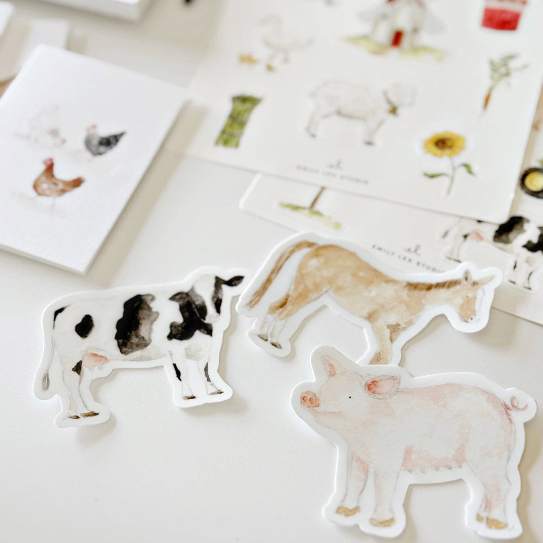 emily lex studio Cards Horse Sticker