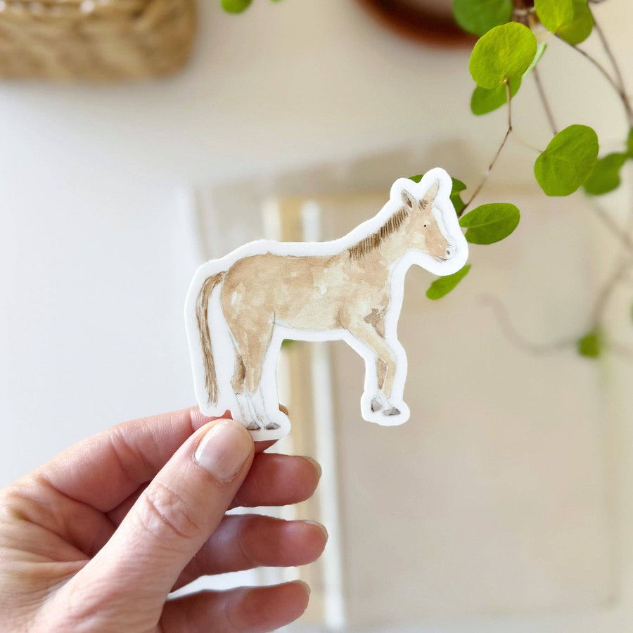 emily lex studio Cards Horse Sticker