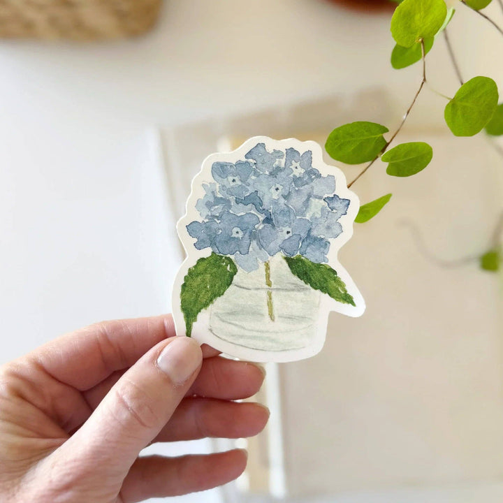 emily lex studio Cards Hydrangea Sticker