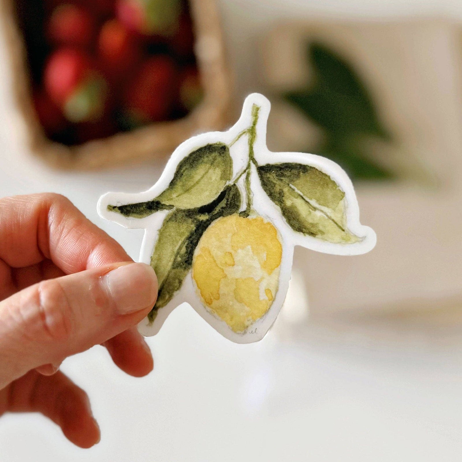 emily lex studio Cards Lemon sticker