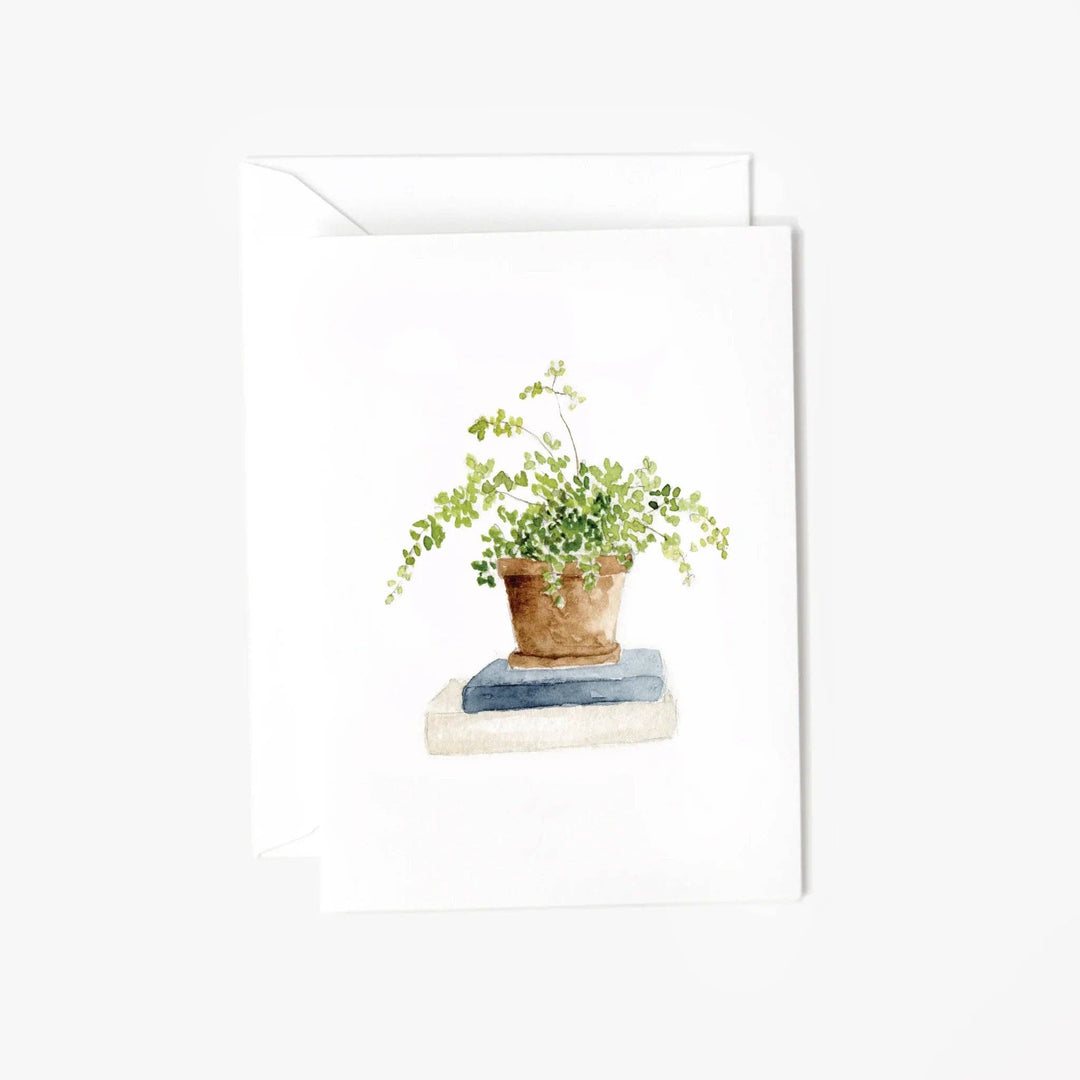 emily lex studio Cards Maidenhair Fern Mini Enclosure Notecard