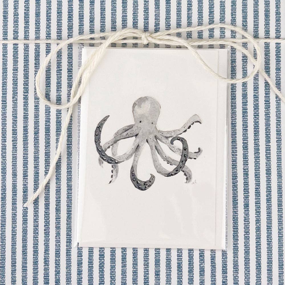 emily lex studio Cards Octopus mini notecard