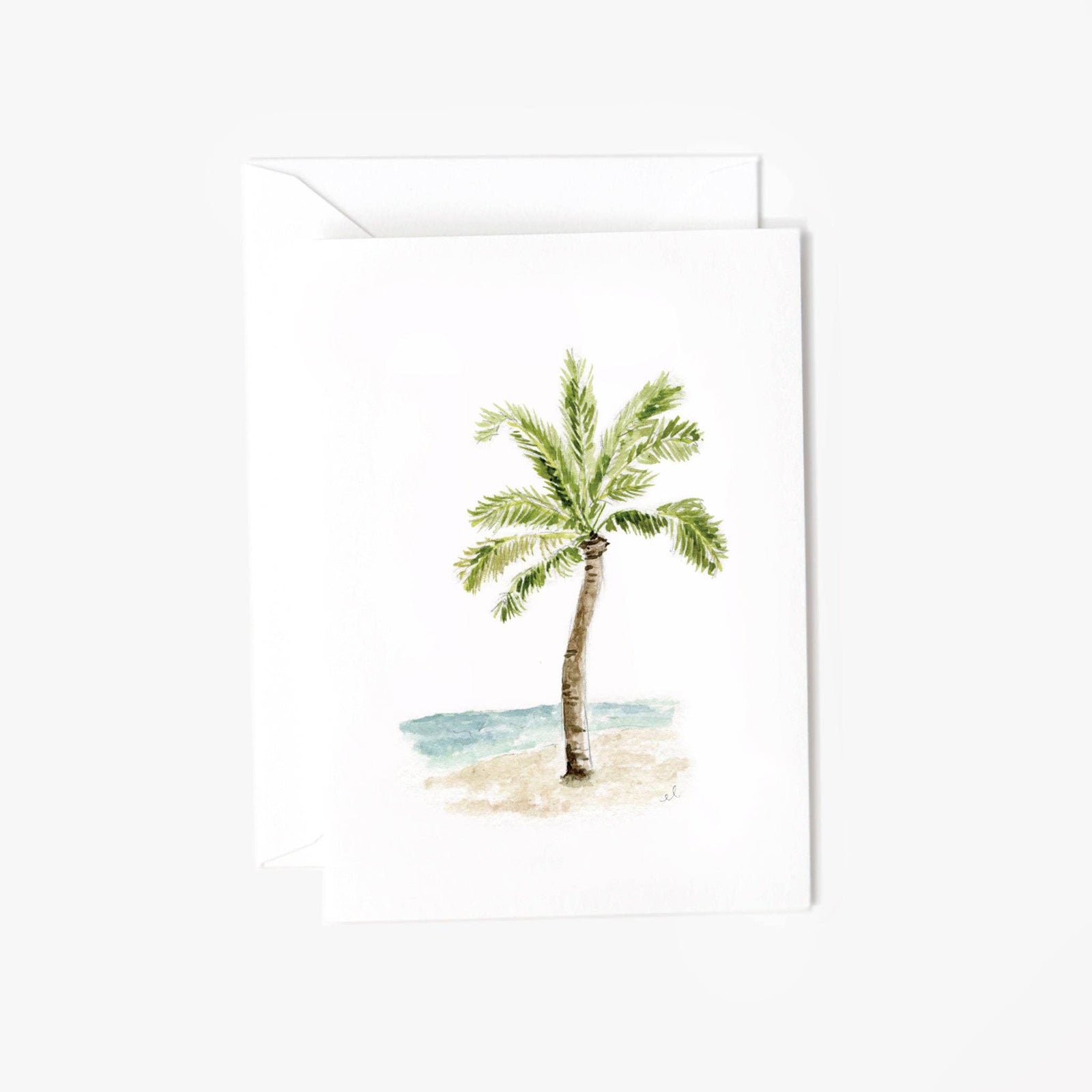emily lex studio Cards Palm tree mini notecard