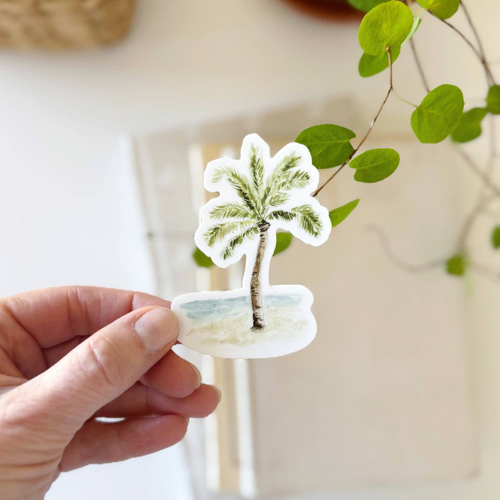 emily lex studio Cards Palm tree sticker