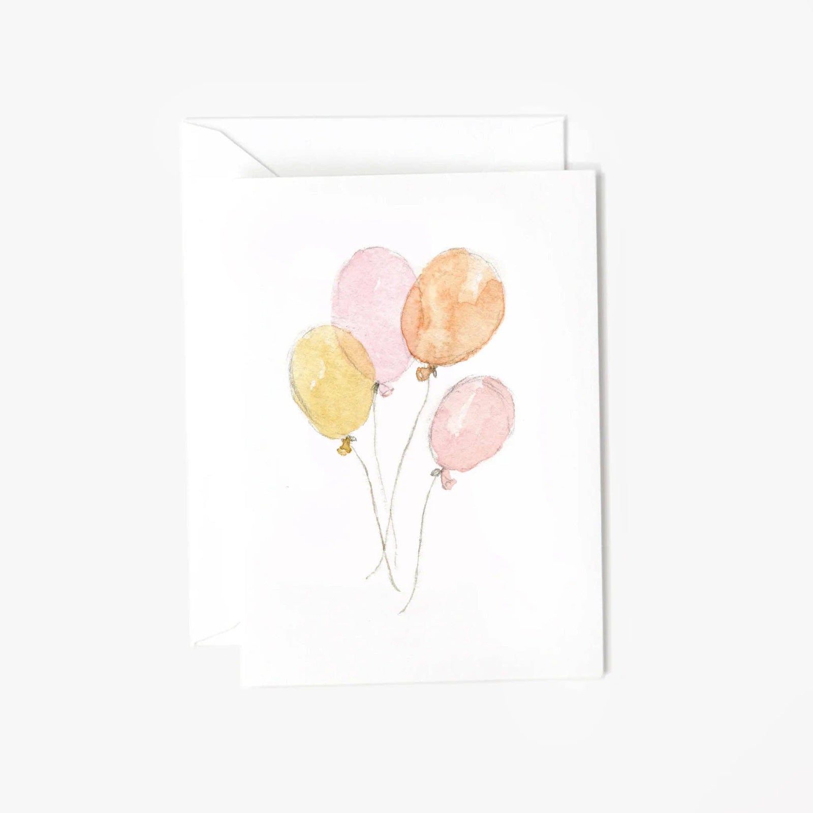 emily lex studio Cards Pink Balloons Mini Enclosure Notecard