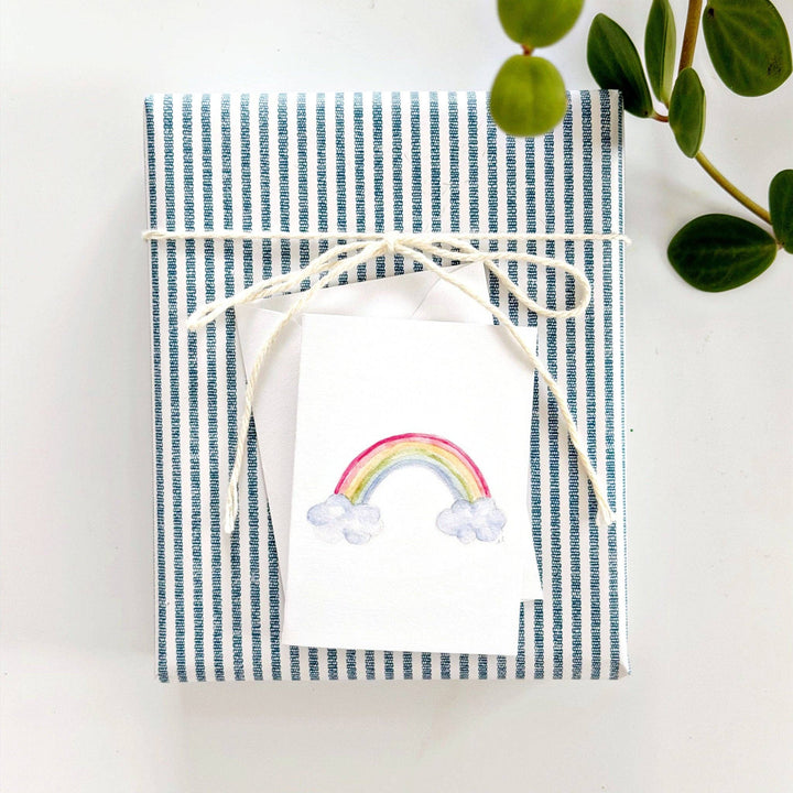 emily lex studio Cards Rainbow mini enclosure notecard