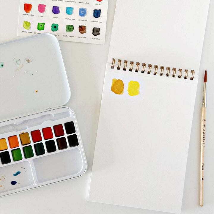 emily lex studio Cards Spiral Watercolor Paper Pad