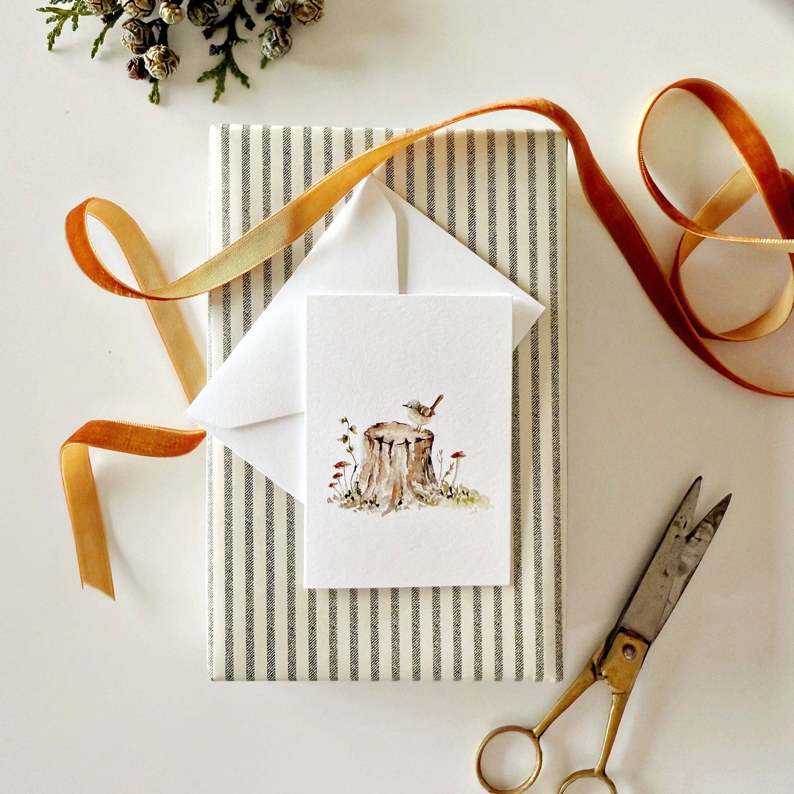 emily lex studio Cards Tree Stump Mini Notecard