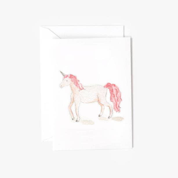 emily lex studio Cards Unicorn mini enclosure notecard