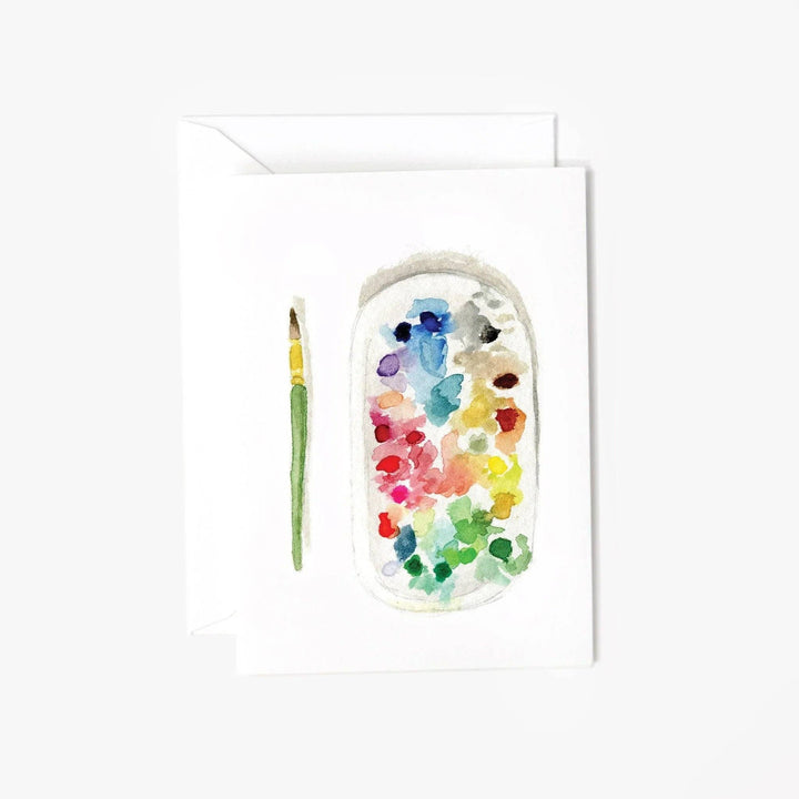 emily lex studio Cards Watercolor Paint Palette Mini Enclosure Notecard
