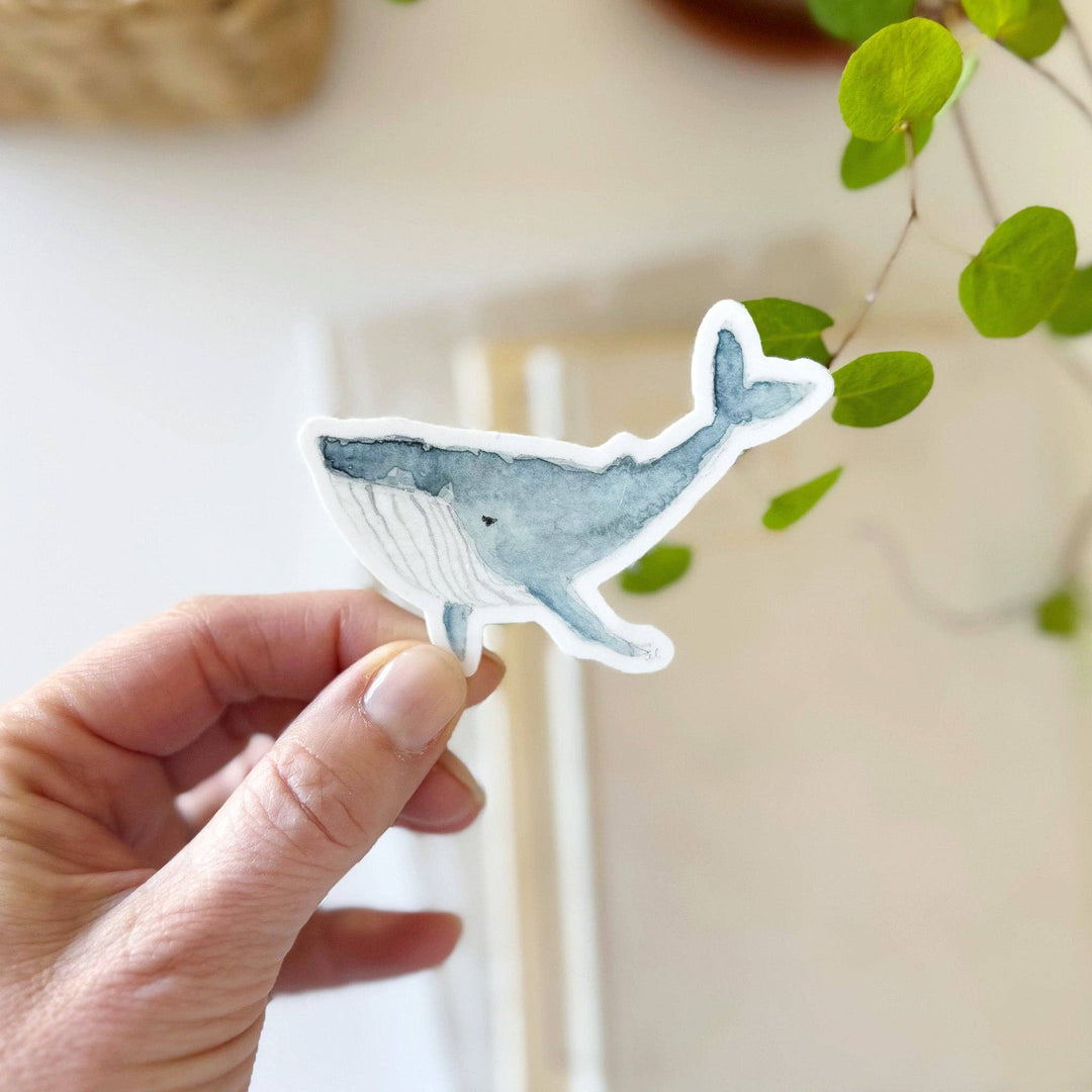 emily lex studio Cards Whale sticker