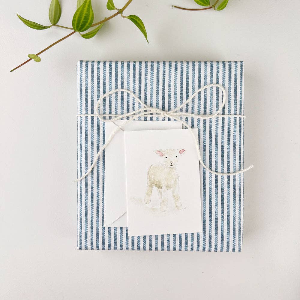 emily lex studio Enclosure Card Lamb Mini Notecard