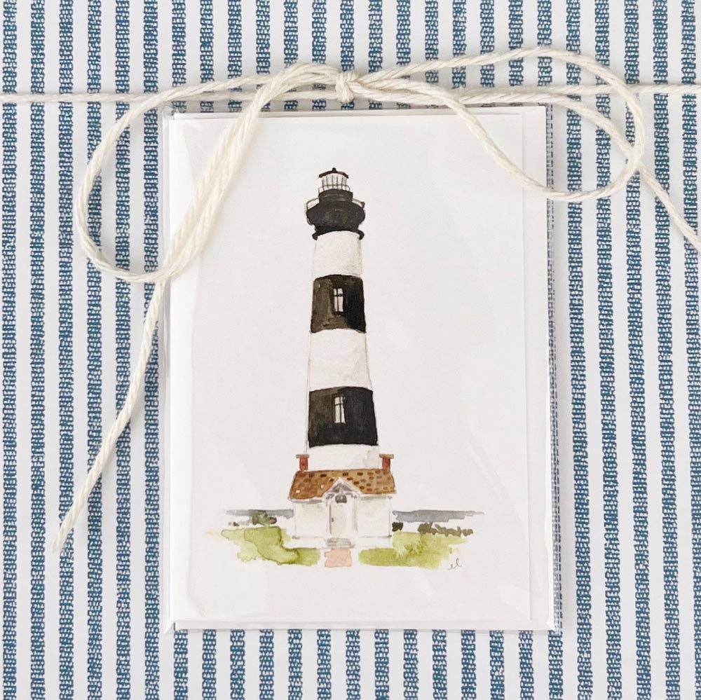 emily lex studio Enclosure Card Lighthouse Mini Notecard