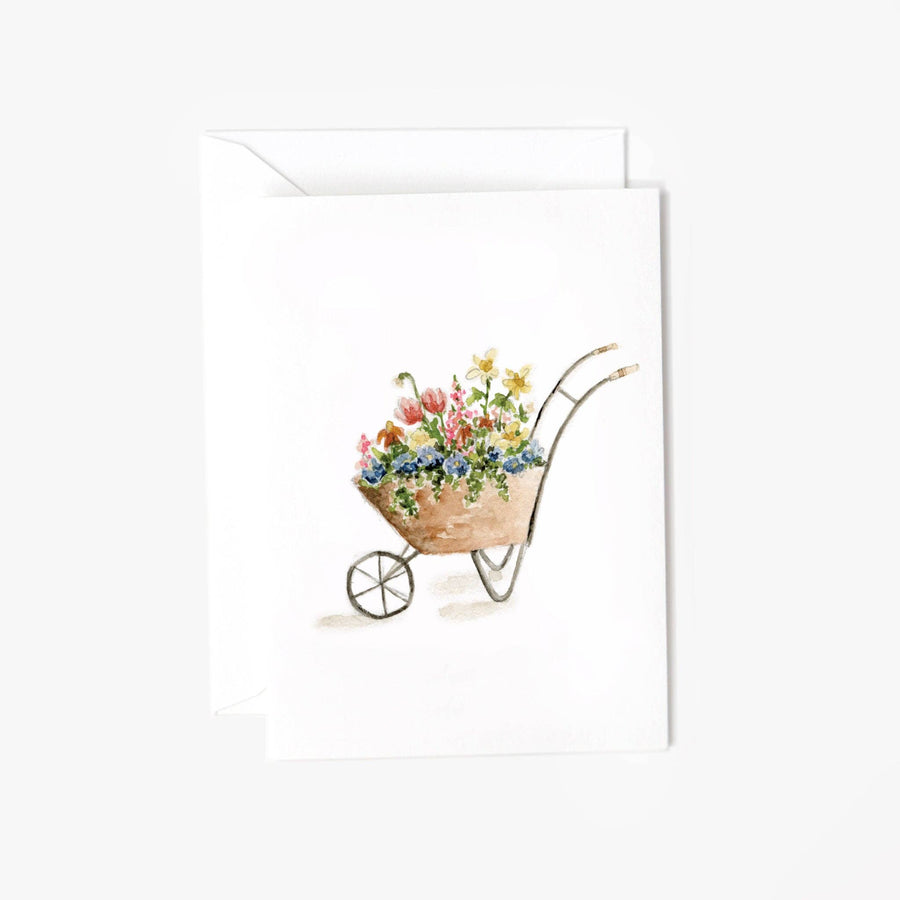 emily lex studio Enclosure Card Wheelbarrow mini notecard