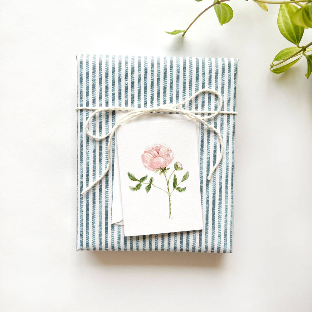 emily lex studio Garden rose mini notecard