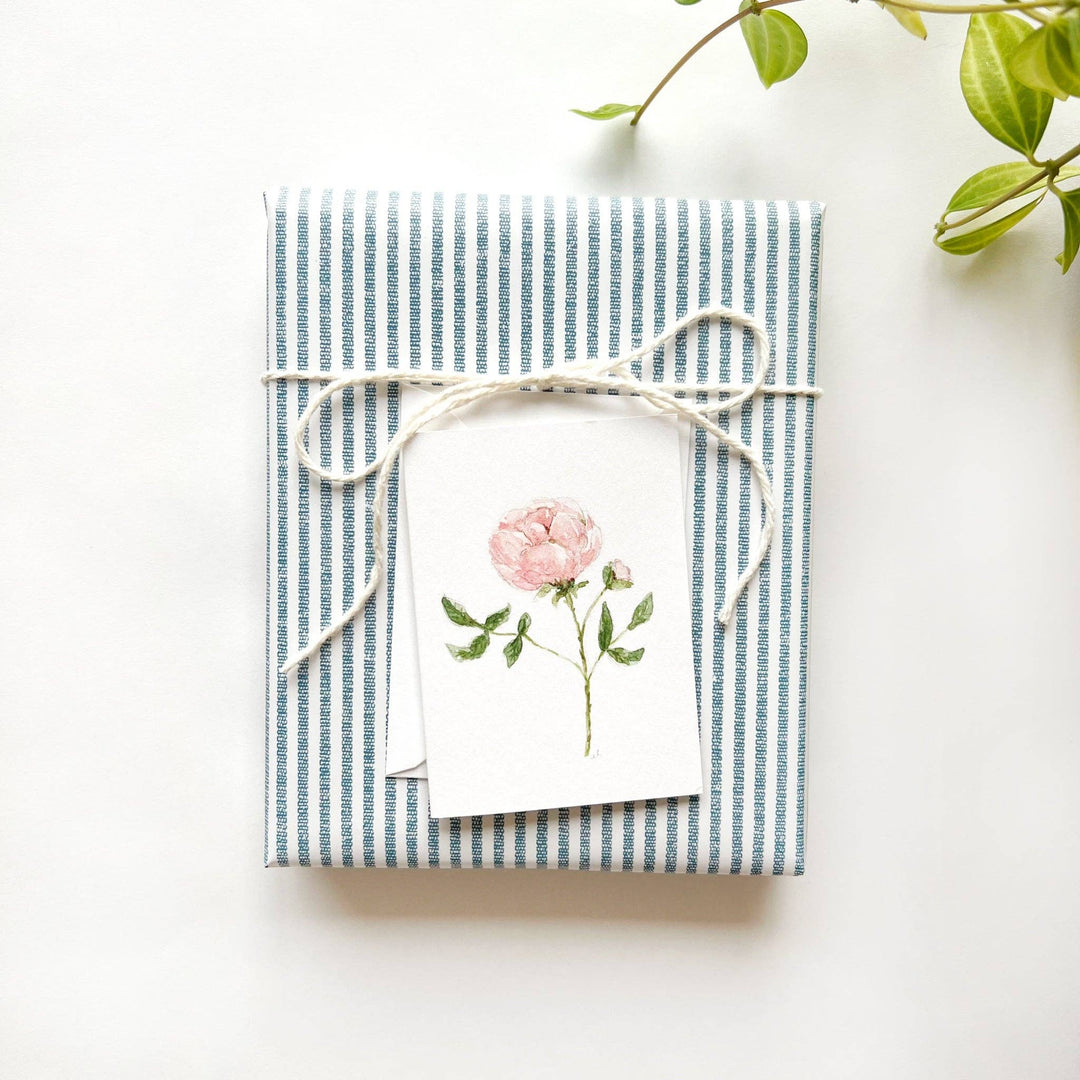 emily lex studio Garden rose mini notecard