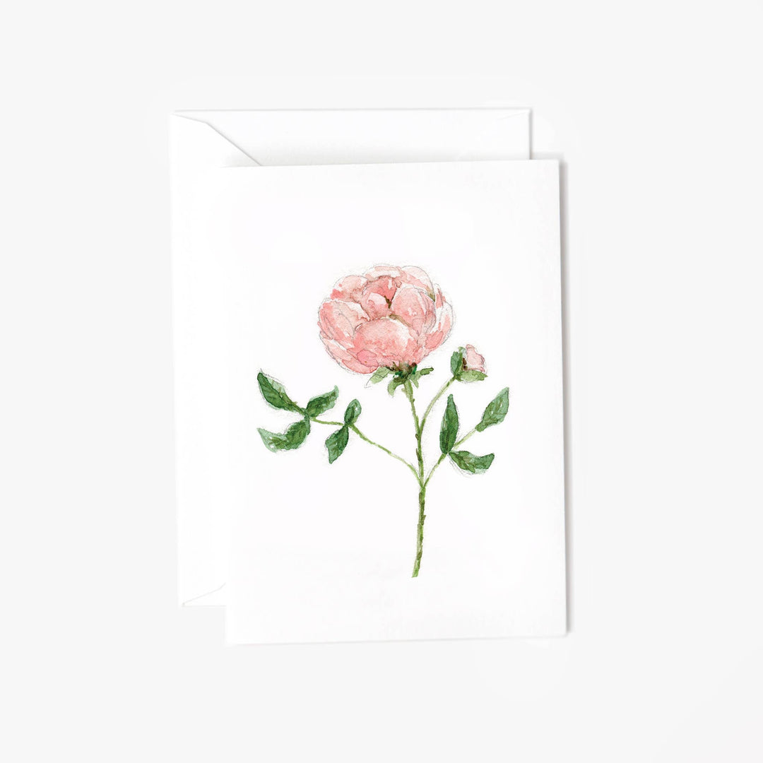 emily lex studio Garden rose mini notecard