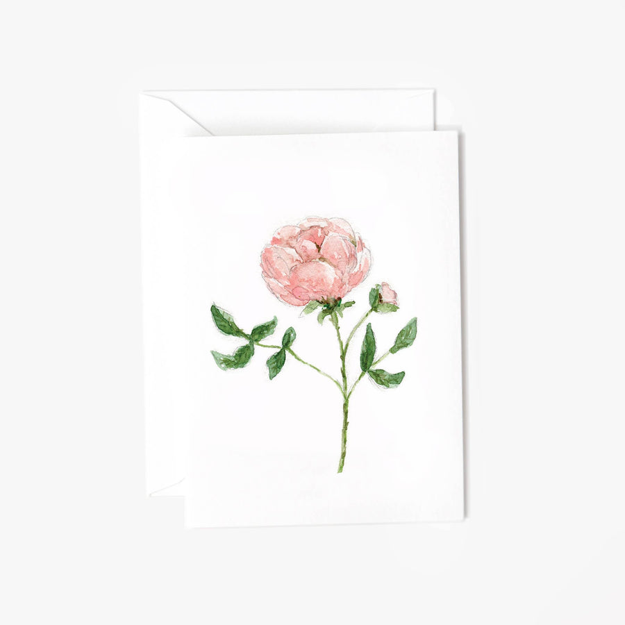 emily lex studio Garden rose mini notecard
