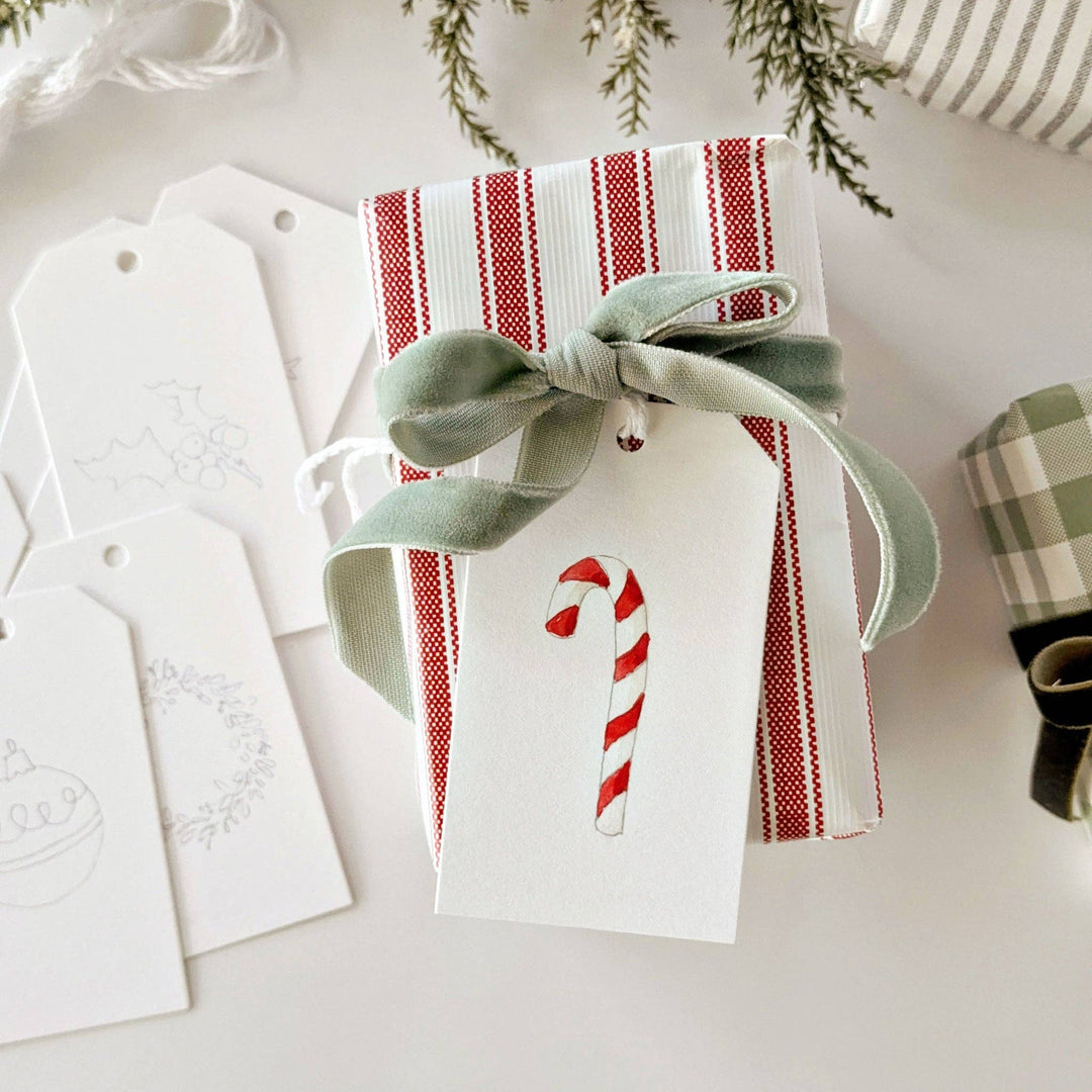 emily lex studio Gift Tags Classic christmas paintable gift tags