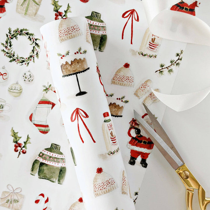 emily lex studio Gift Wrap Classic christmas gift wrapping paper