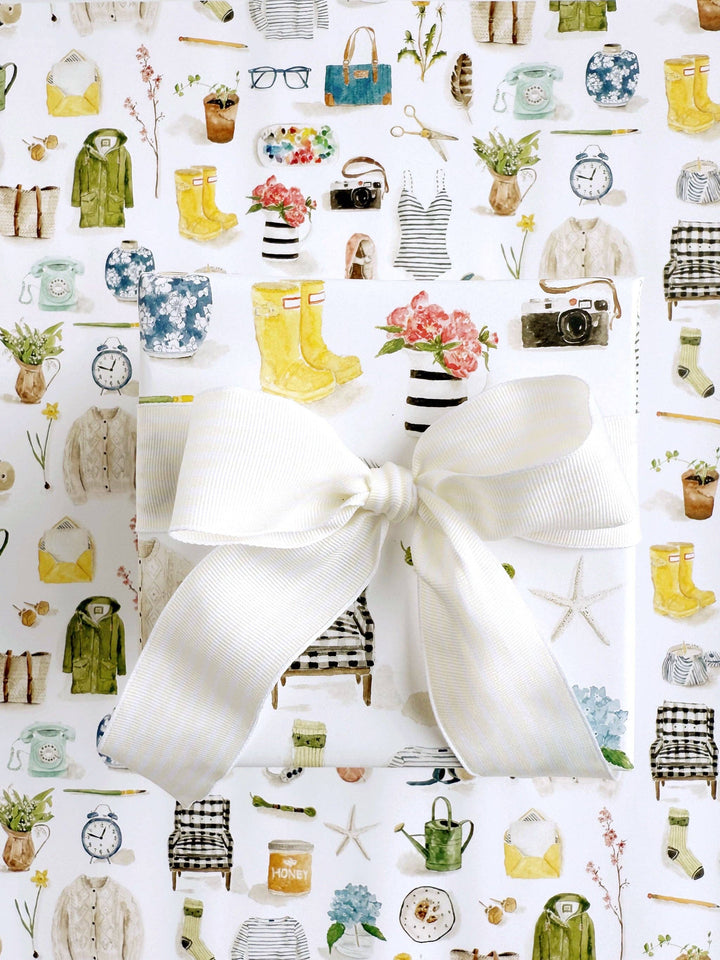 emily lex studio Gift Wrap Everyday things gift wrapping paper