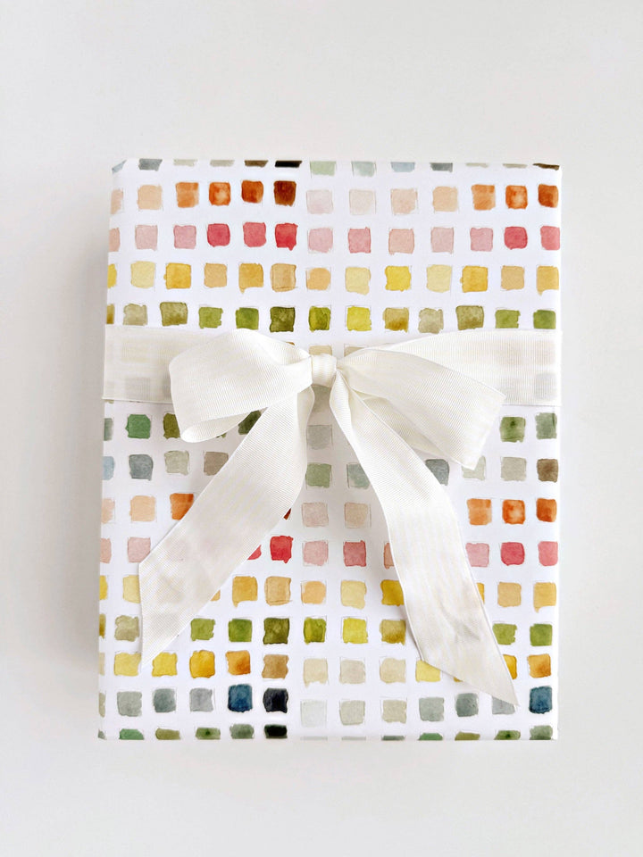 emily lex studio Gift Wrap Paint swatch gift wrapping paper