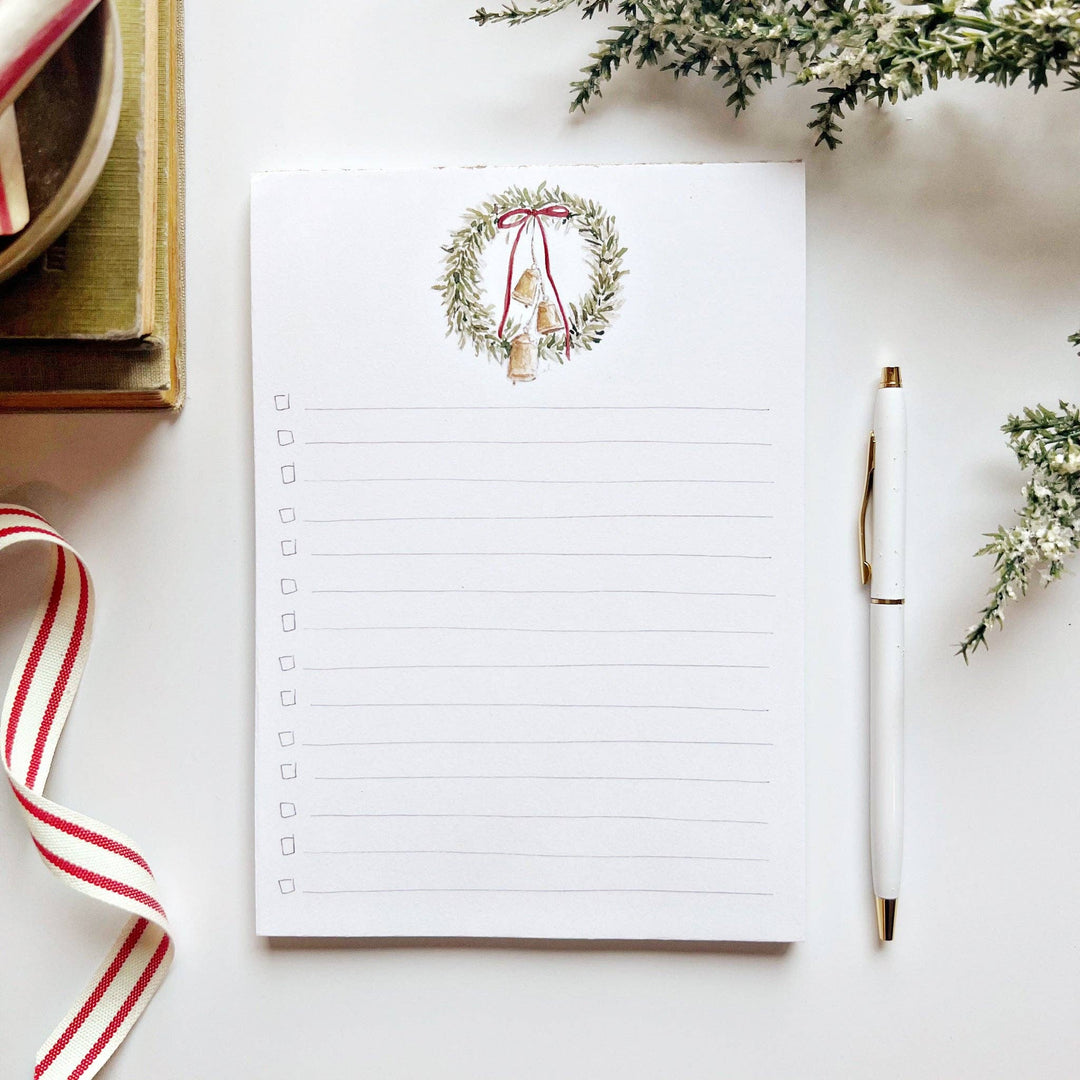 emily lex studio Holiday Checklist Notepad - Christmas