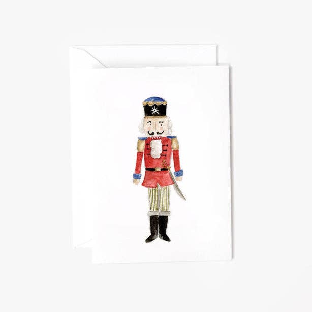 emily lex studio Holiday Nutcracker prince mini notecard