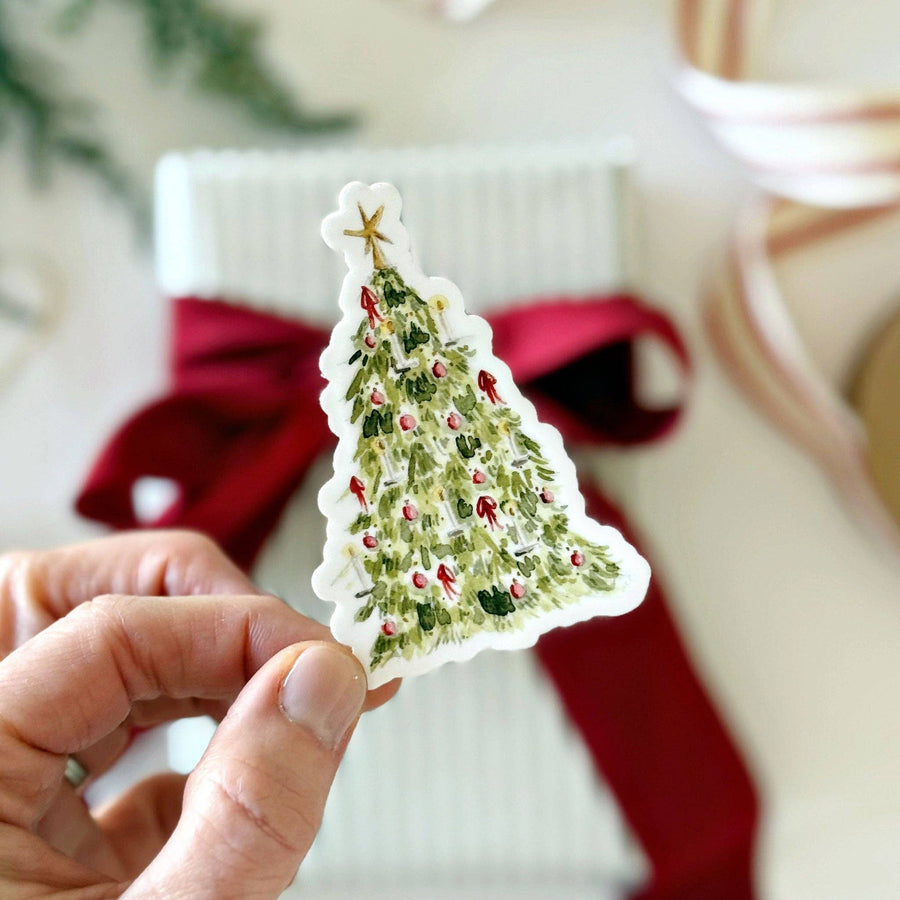 emily lex studio Holiday Nutcracker tree sticker