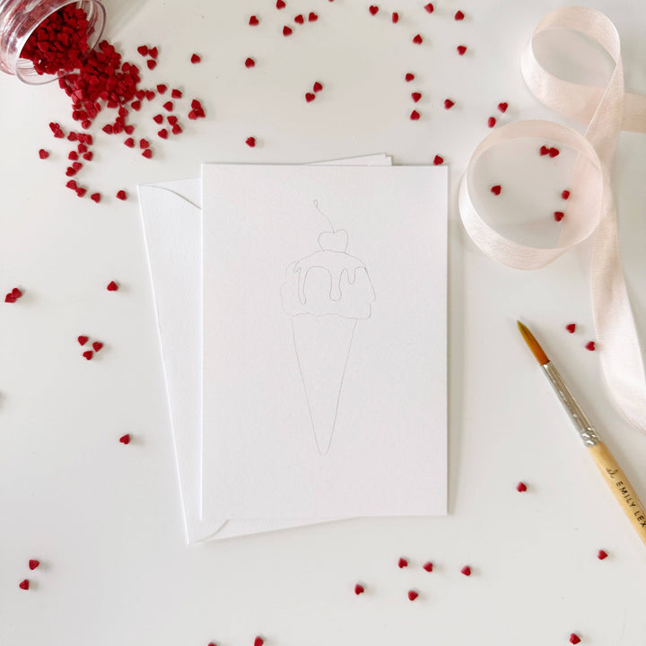 emily lex studio Holiday Sweet treats paintable valentines