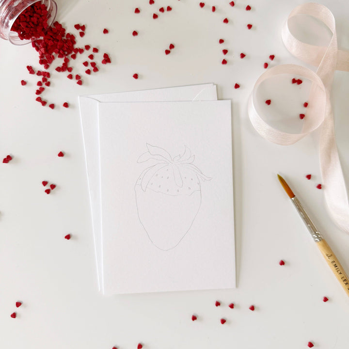 emily lex studio Holiday Sweet treats paintable valentines