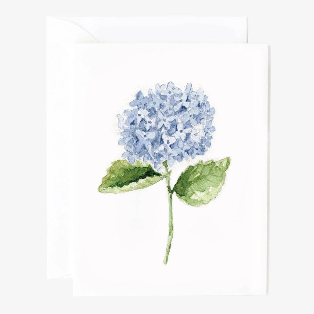 emily lex studio Hydrangea stem notecard