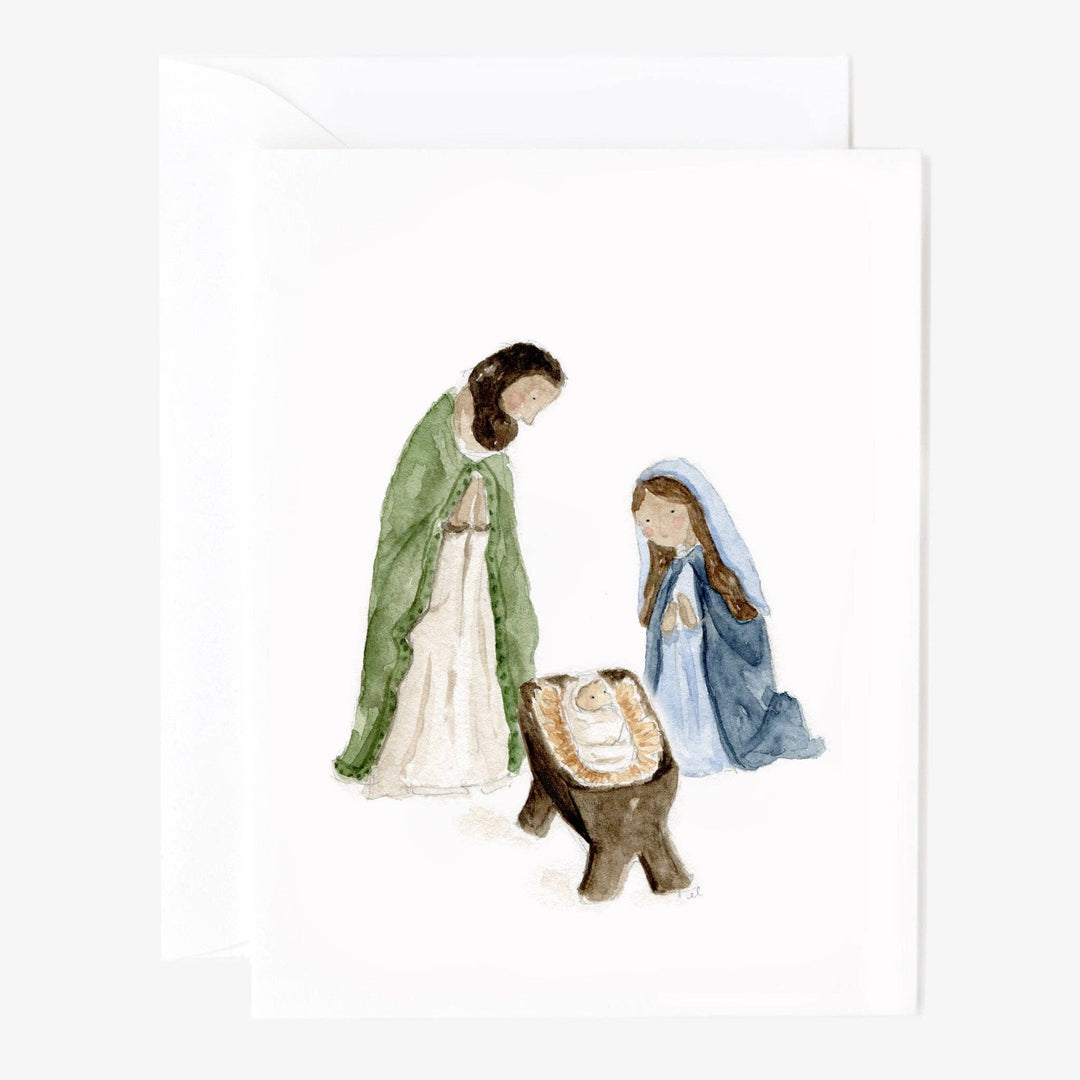 emily lex studio Note Cards Holy family notecard set