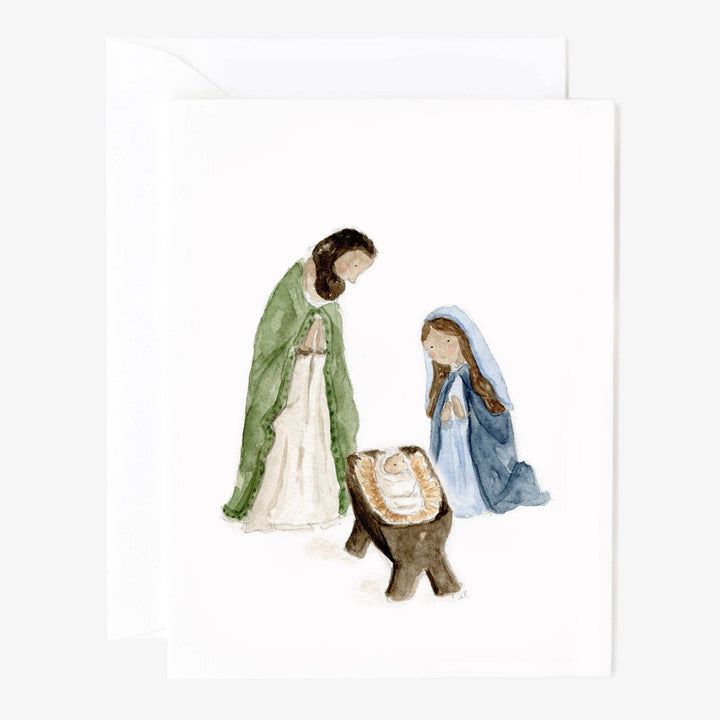 emily lex studio Note Cards Holy family notecard set
