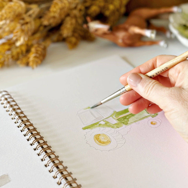 emily lex studio paper Farm Watercolor Workbook