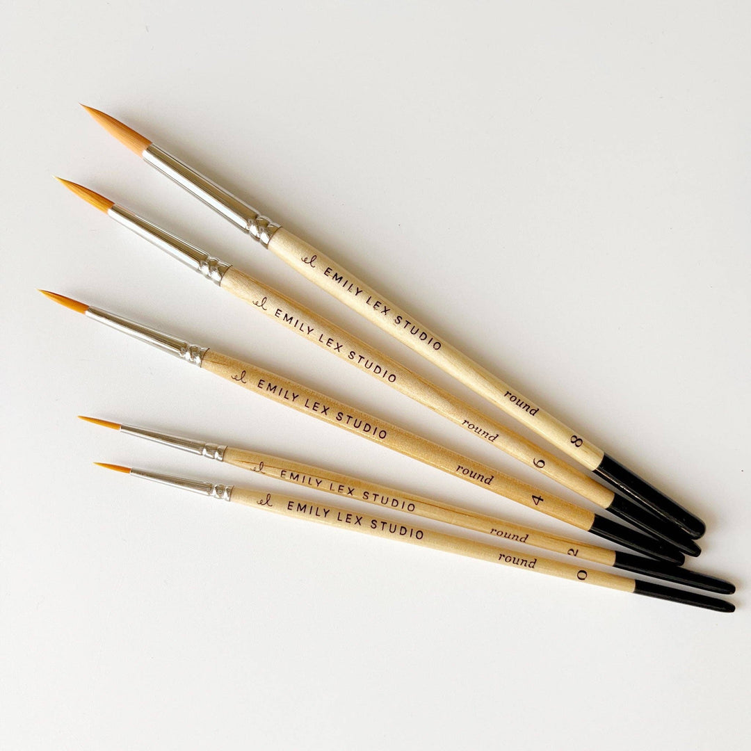 emily lex studio Paper Watercolor Paintbrush