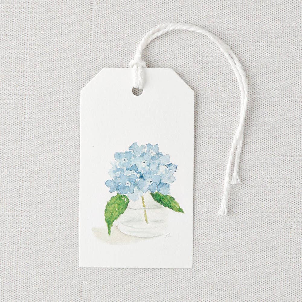 emily lex studio Party Hydrangea gift tags