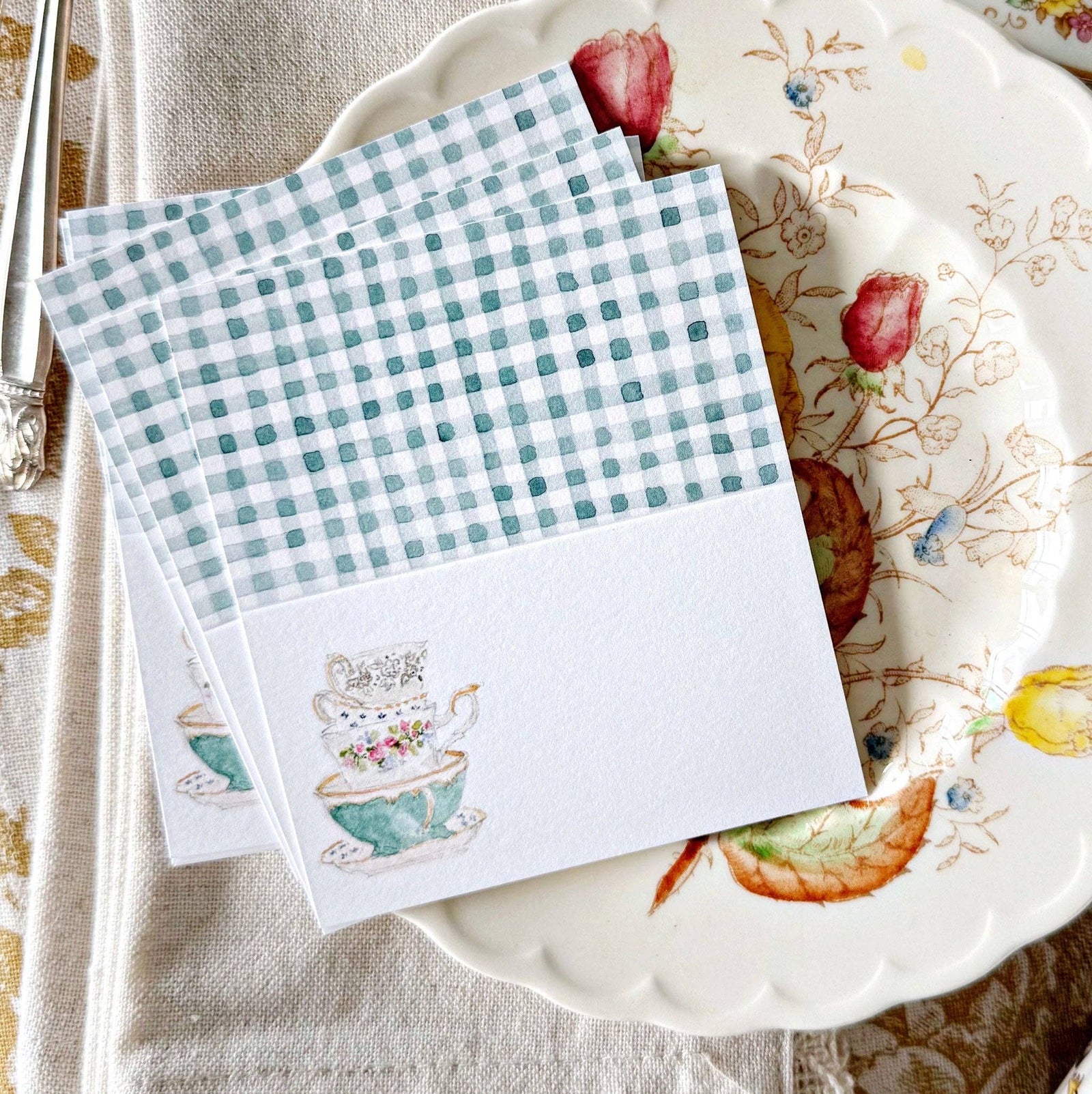 emily lex studio Party Teacup place cards