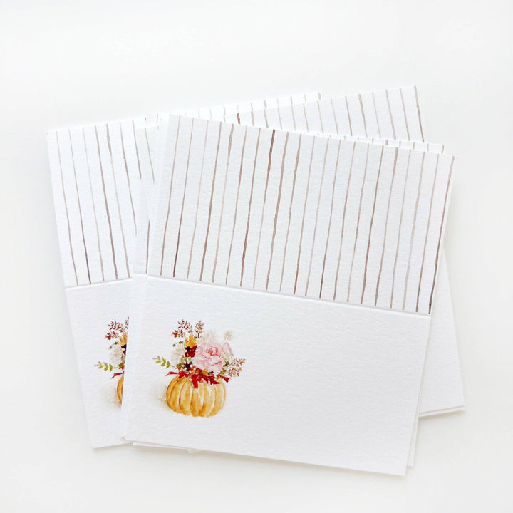 emily lex studio Place Cards Pumpkin Bouquet Place Cards