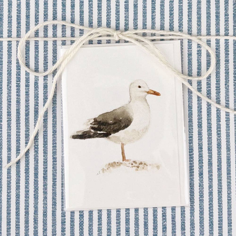 emily lex studio Seagull mini notecard