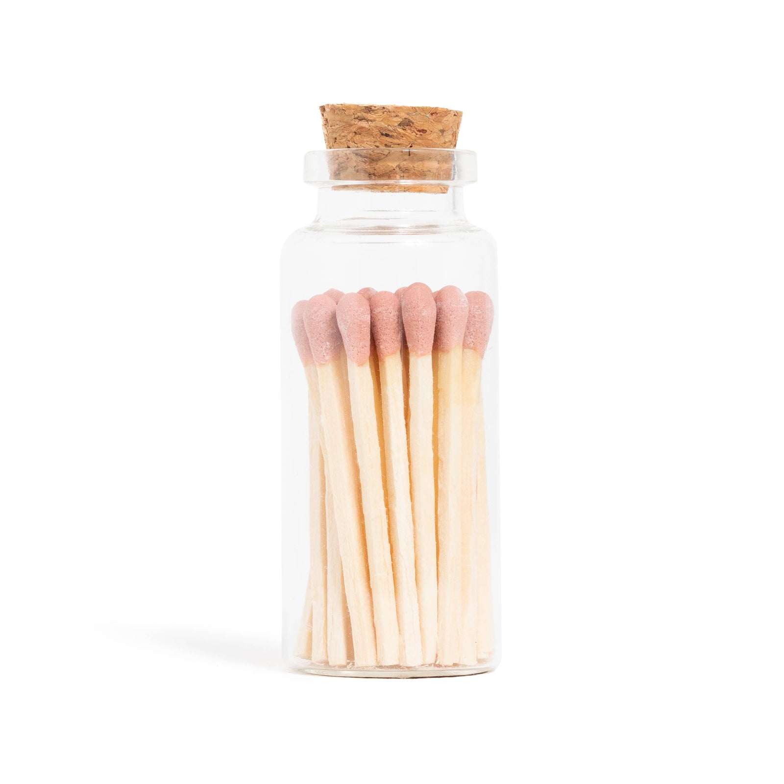 Enlighten the Occasion Gifts Dusty Rose Matches in Medium Corked Vial