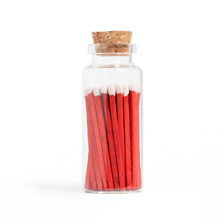 Enlighten the Occasion Gifts Red Velvet Cake Matches in Medium Corked Vial