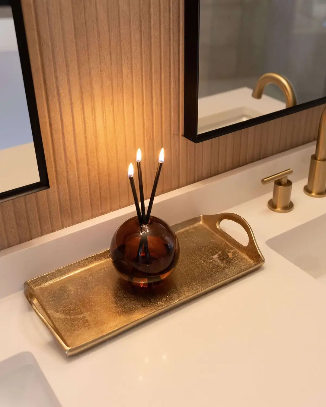 Everlasting Candle Co. Gifts Neva Vase, Prairie Dust