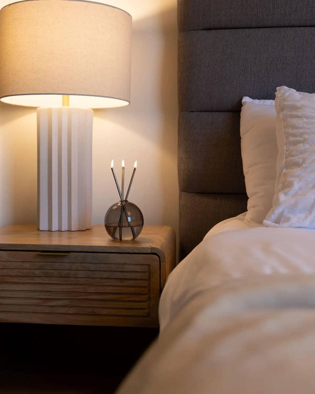 Everlasting Candle Co. Gifts Neva Vase, Storm