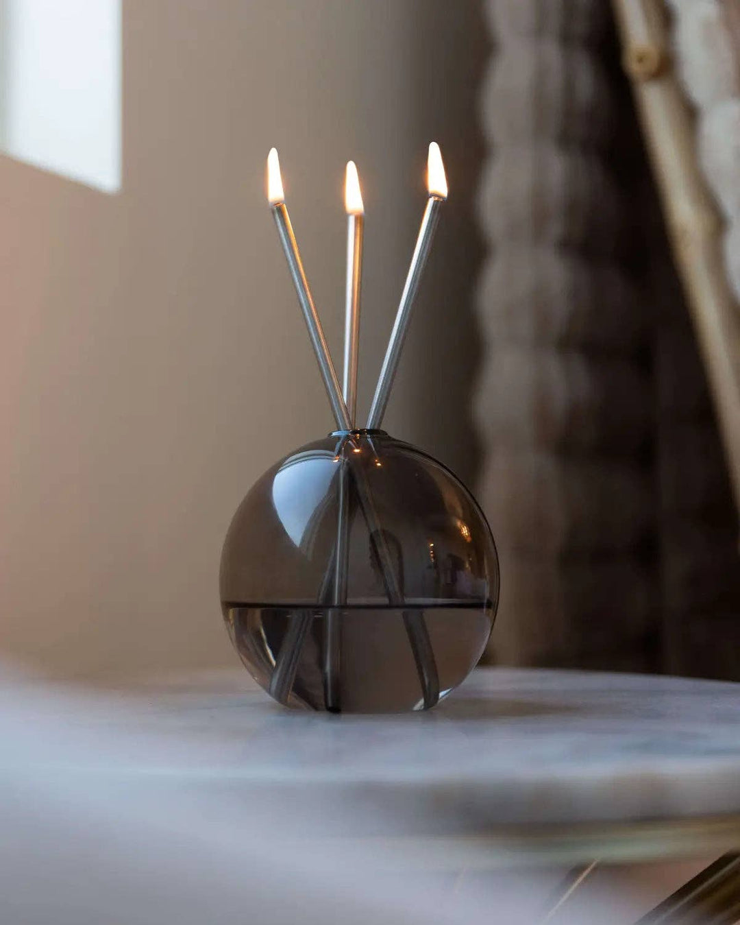 Everlasting Candle Co. Gifts Neva Vase, Storm