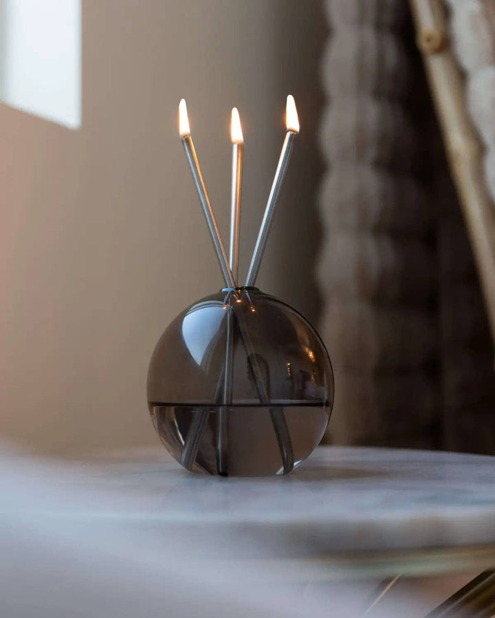 Everlasting Candle Co. Gifts Neva Vase, Storm